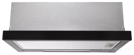 Вытяжка EX-1076 black glass